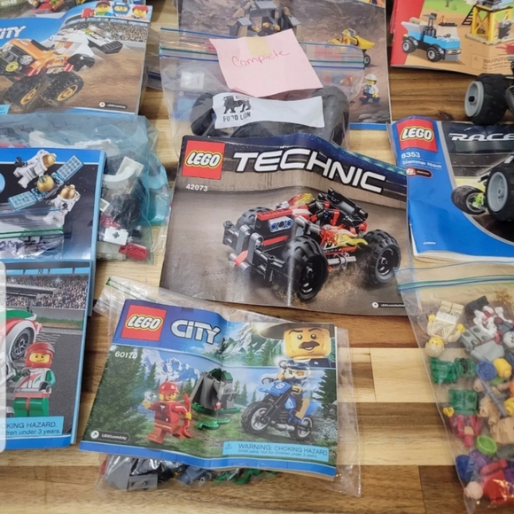 Lot of 6+ Lbs Lego City Creator Racers Technic & Juniors Mini Figures READ Desc - Picture 5 of 15